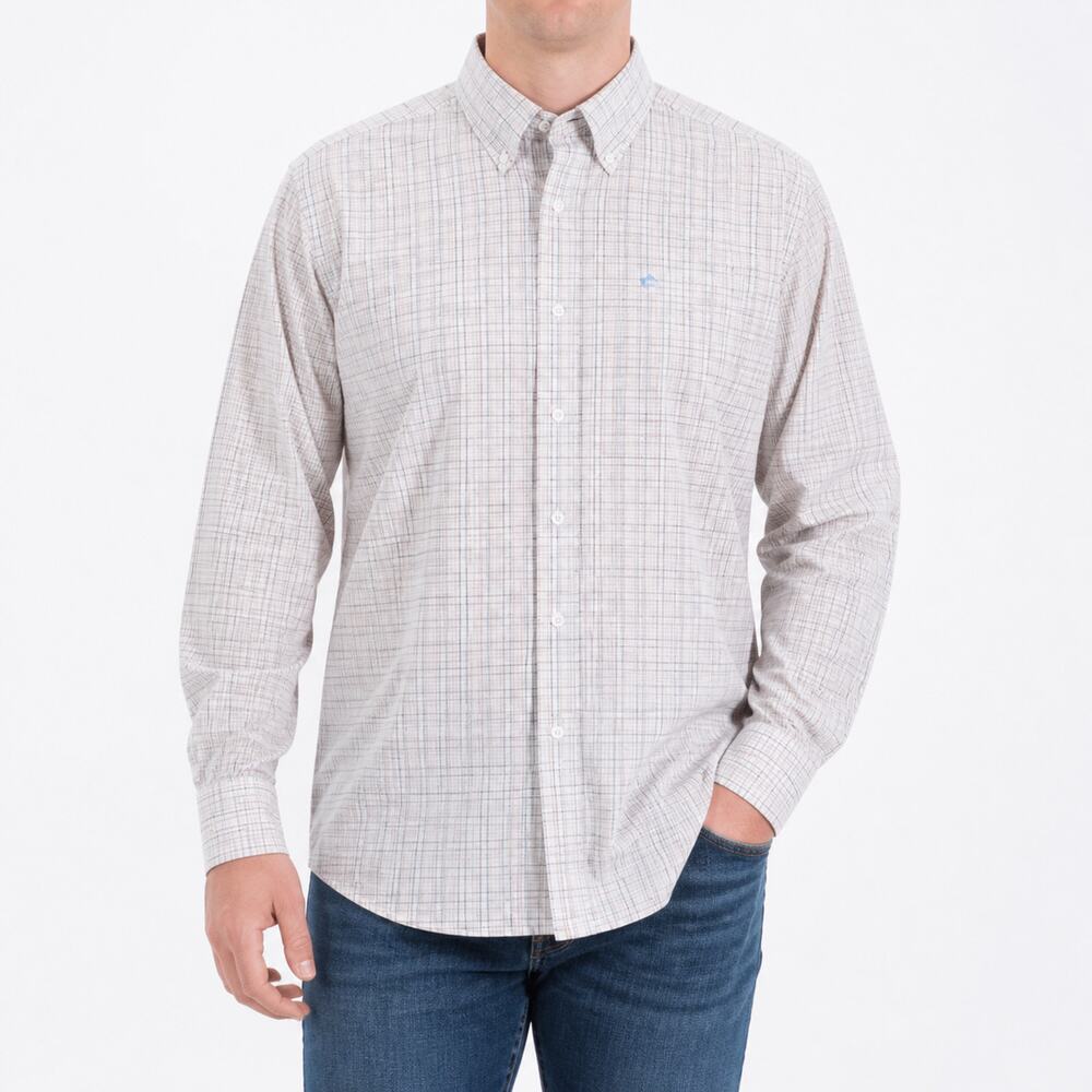 Southern Tide Shirt Mens Medium Multicolor Plaid Button Down Long Sleeve Casual
